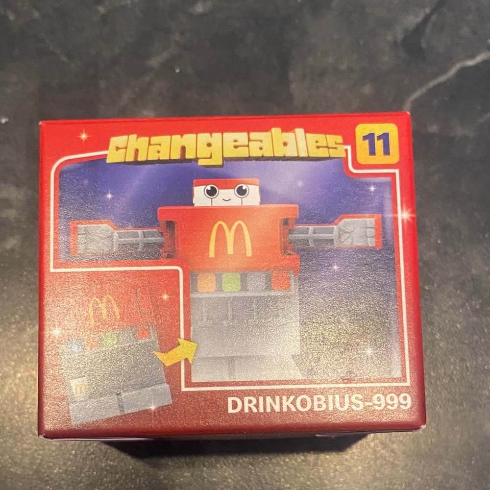 McDonald’s Happy Meal Changeables Drinkobius-999